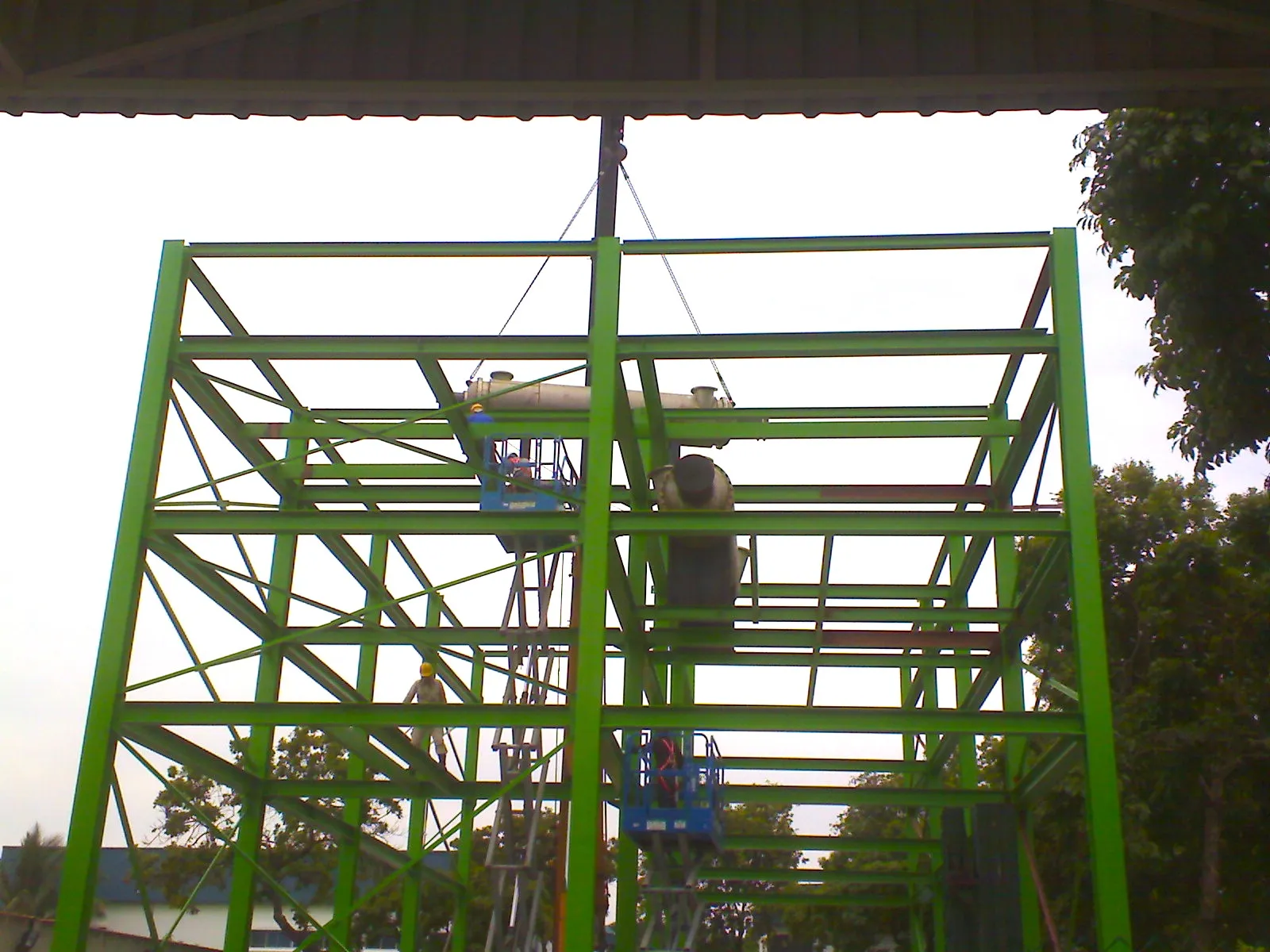 Pyrolysis plant under construction — choosing the right manufacturer determines project success