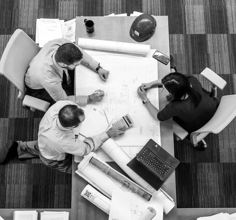 APChemi engineering team designing pyrolysis plant layout and process flow