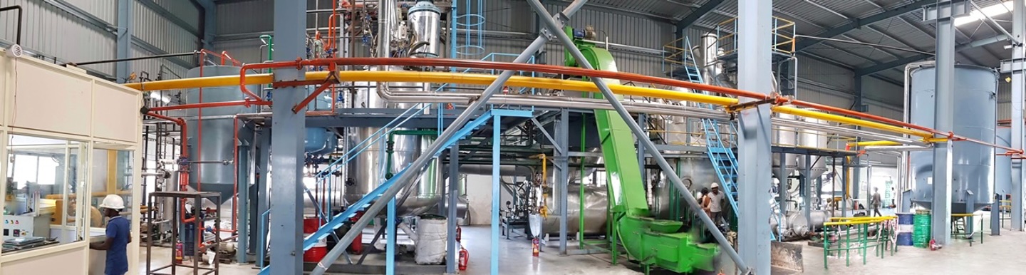 Biomass pyrolysis plant designed and commissioned by APChemi